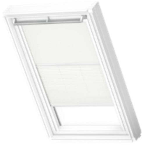 2x Velux PK04 DUO verduisterend rolgordijn+plissé wit NIEUW!, Doe-het-zelf en Bouw, Rolluiken, Nieuw, Minder dan 100 cm, Minder dan 100 cm