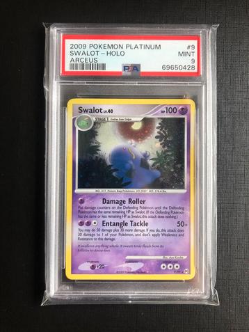 Swalot Rare Holo PSA 9 Platinum Arceus  beschikbaar voor biedingen