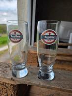 2 verres jupiler, Collections, Enlèvement ou Envoi, Utilisé, Jupiler