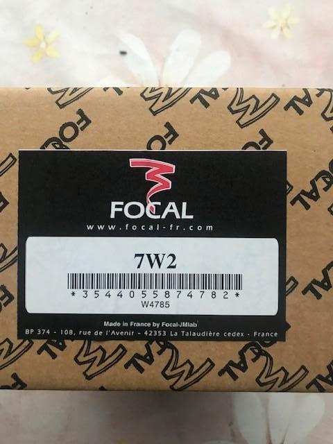 Focal 7W2 – midrange/woofer, Autos : Divers, Haut-parleurs voiture, Neuf, Enlèvement ou Envoi