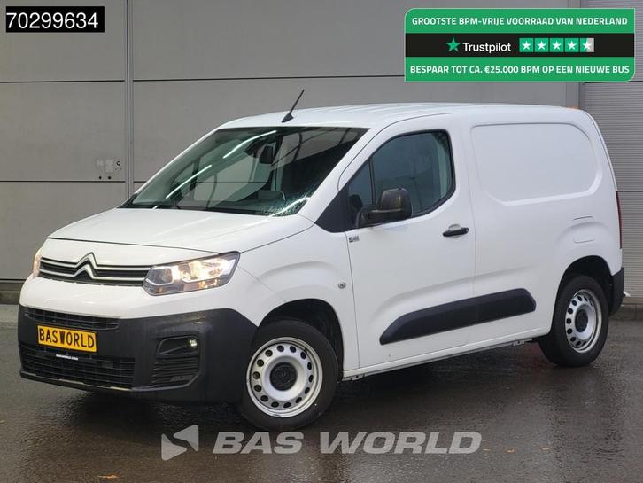 Citroën Berlingo 110PK Automaat Benzine L1H1 Emissievrij Na, Auto's, Bestelwagens en Lichte vracht, Bedrijf, Te koop, Achteruitrijcamera
