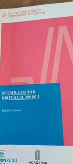 Biochemie partim B moleculaire biologie, Boeken, Ophalen, Gelezen