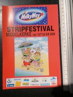 Flyer Stripfestival Middelkerke dd 2000, Ophalen of Verzenden, Zo goed als nieuw