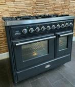 🔥Poêle de Luxe Boretti Majestic 100 cm Inox anthracite 6 fe, Comme neuf, 5 zones de cuisson ou plus, Classe énergétique A ou plus économe