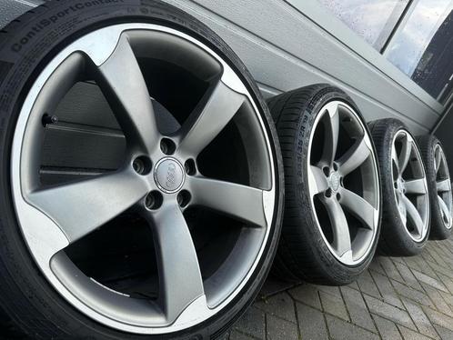 Orig 19 inch Audi Rotor A5 S5 8T 8F F5 A7 S7 velgen banden, Auto-onderdelen, Banden en Velgen, Banden en Velgen, Zomerbanden, 19 inch