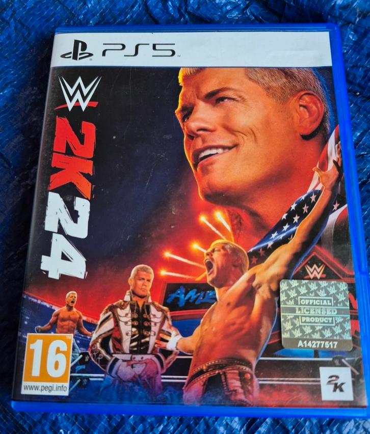 WWE 2K24 - PlayStation 5, Games en Spelcomputers, Games | Sony PlayStation 5, Zo goed als nieuw, Ophalen of Verzenden