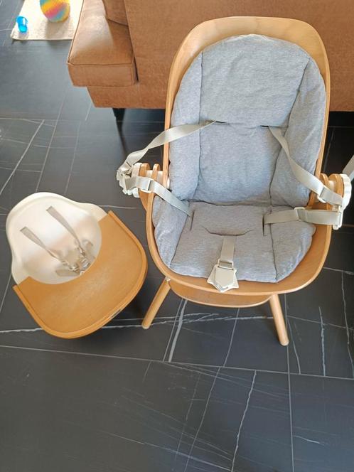 Childhome eetstoel met newborn seat, Kinderen en Baby's, Kinderstoelen, Gebruikt, Ophalen