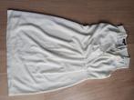 Marie Mero witte jurk maat 44 nieuwstaat zonder label rookvr, Nieuw, Marie Mero, Maat 42/44 (L), Knielengte