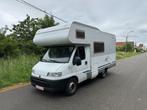 Fiat Mobilhome Dethleffs opbouw XL garage (6p), Caravans en Kamperen, Diesel, Particulier, Tot en met 6, Dethleffs