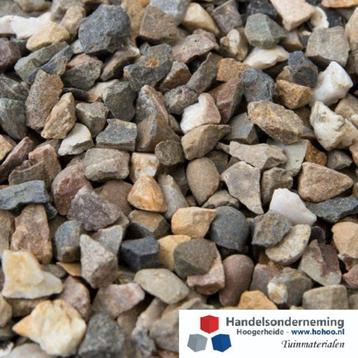 Morane split gebroken bonte siersplit tuin pad oprit parking beschikbaar voor biedingen