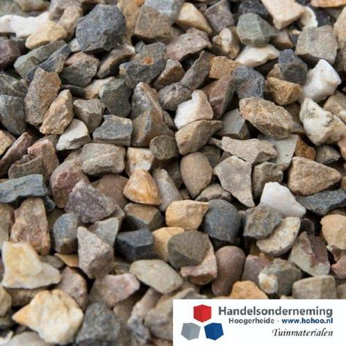 Morane split gebroken bonte siersplit tuin pad oprit parking, Tuin en Terras, Grind, Keien en Split, Nieuw, Split, Multi, Verzenden