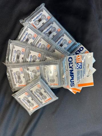 Olympus dictafoon cassettes beschikbaar voor biedingen