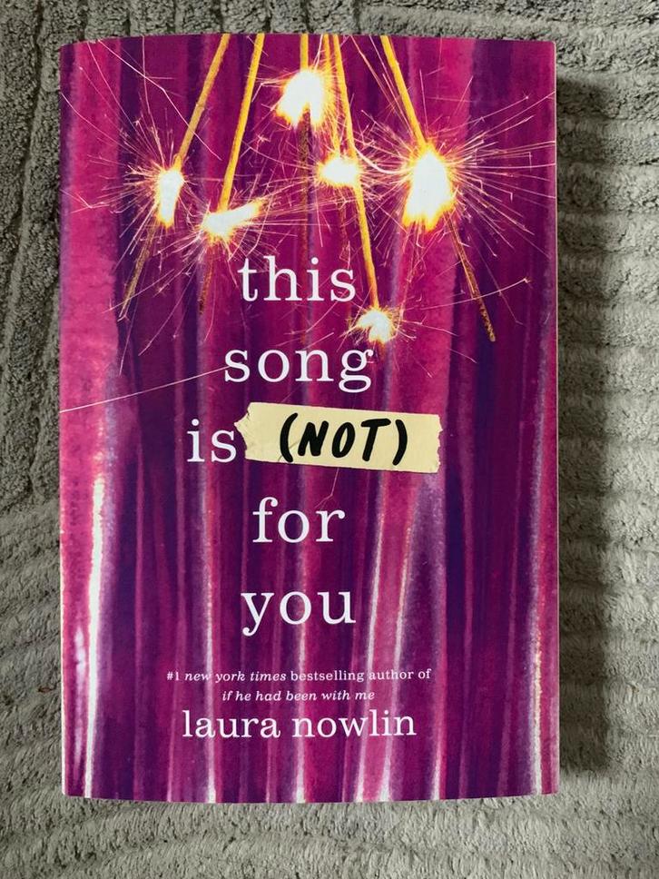 This Song Is (Not) For You – Laura Nowlin (Engelstalig), Boeken, Romans, Nieuw, Ophalen