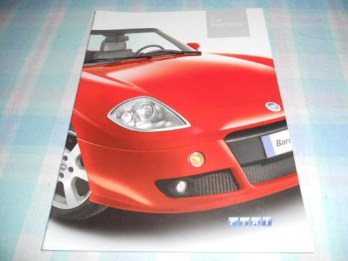 Brochure de la Fiat Barchetta 2004, Livres, Autos | Brochures & Magazines, Enlèvement ou Envoi