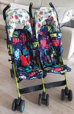 Cosatto dubbele kinderwagen voor tweelingen of niet, Kinderen en Baby's, Ophalen, Zo goed als nieuw, Kinderwagen, Overige merken