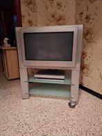 télévision couleur vintage avec meuble assorti, TV, Hi-fi & Vidéo, Télévisions vintages, Comme neuf, Enlèvement