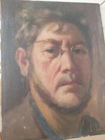 Zelfportretschilderij van de kunstenaar L IMBERECHTTS, Ophalen of Verzenden