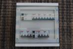 Zekeringkast  met differentieel s + zekeringen, 2x230 volt., Ophalen of Verzenden, Gebruikt