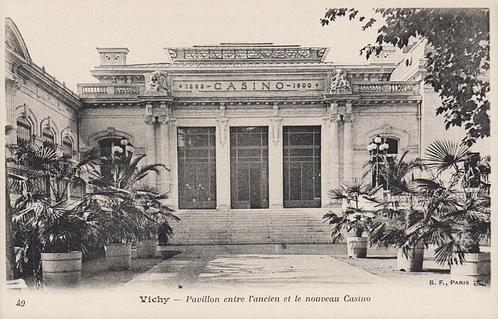 1905 - FRANKRIJK - Vichy: Pavillon nouveau Casino, Verzamelen, Postkaarten | Buitenland, Ongelopen, Frankrijk, Voor 1920, Verzenden