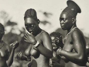 Vrouw Mangbetu Congo Belge 6 ansichtkaarten België  beschikbaar voor biedingen