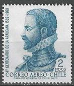 Chili 1972 - Yvert 277PA - Alonso de Ercilla y Zuniga (PF), Timbres & Monnaies, Timbres | Amérique, Envoi, Non oblitéré