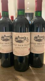 Château Tour Chaigneau 1990 - Lalande de Pomerol - 3 fl, Ophalen, Zo goed als nieuw, Frankrijk, Rode wijn