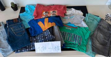 Lot kinderkleding maat 110 - 116 beschikbaar voor biedingen