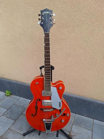 Gretsch G5120- TV Jones Supertron & case - hardware upgraded beschikbaar voor biedingen