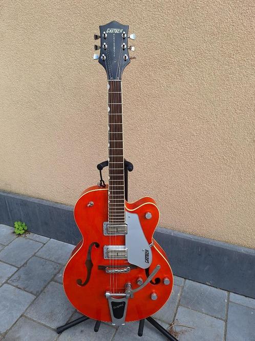 Gretsch G5120- TV Jones Supertron & case - hardware upgraded, Muziek en Instrumenten, Snaarinstrumenten | Gitaren | Elektrisch