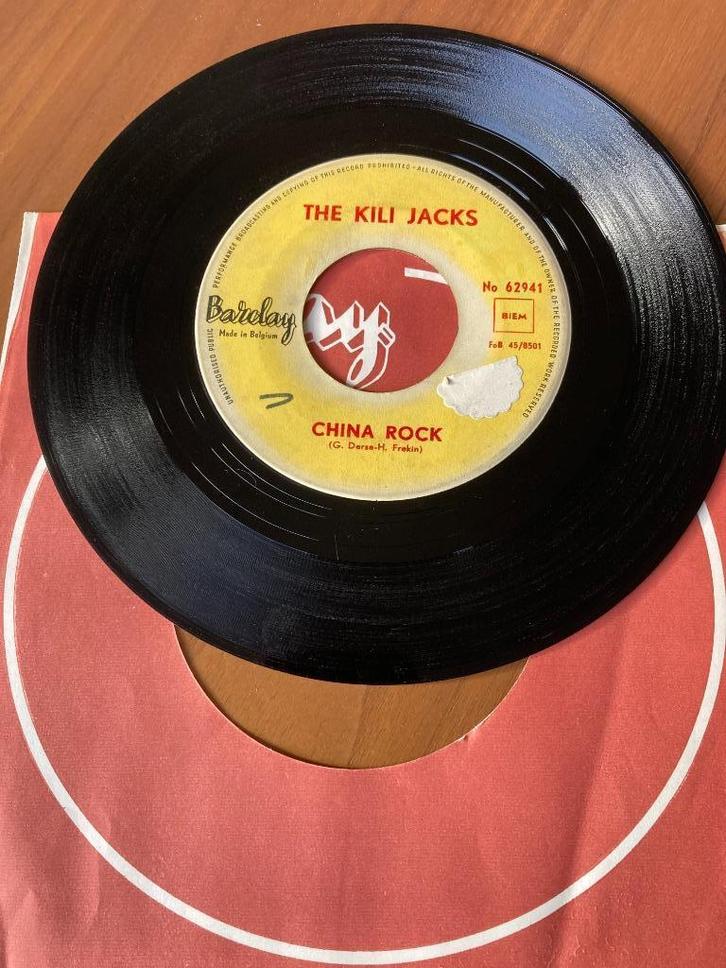 The Kili Jacks – China Rock (belpop), Cd's en Dvd's, Vinyl Singles, Single, 7 inch, Ophalen of Verzenden
