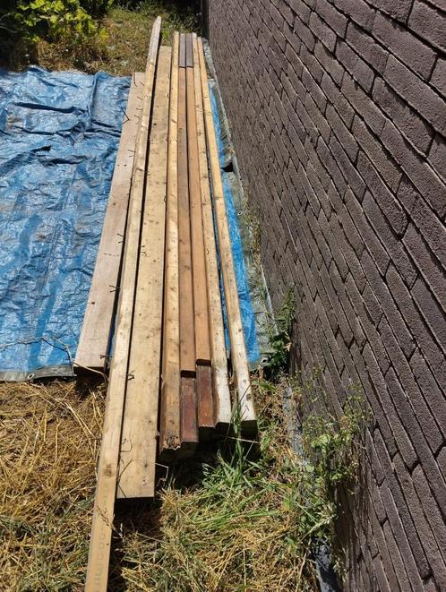 balken, Tuin en Terras, Palen, Balken en Planken, Gebruikt, Balken, 250 cm of meer, Ophalen