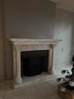 Schouw in marmer, Huis en Inrichting, Haarden, Ophalen, Gebruikt, Inbouwhaard, Houthaard