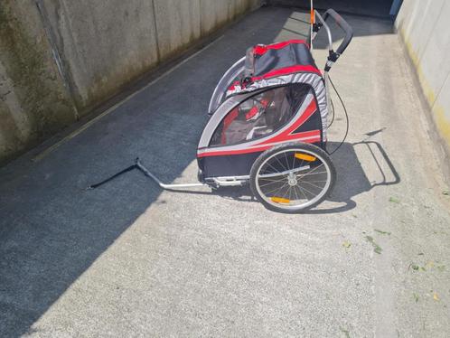 Fietskar Maxxus, Fietsen en Brommers, Fietsaccessoires | Aanhangwagens en Karren, Zo goed als nieuw, Kinderkar, 20 tot 40 kg, Opvouwbaar
