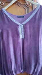 Blouse dames bordeaux, m 42-44, zgan, Kleding | Dames, Blouses en Tunieken, ANDERE, Overige kleuren, Maat 42/44 (L), Ophalen of Verzenden