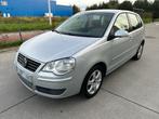 Vw Polo 1.2i Petrol Euro4 175.000 km Klaar om te registreren, Auto's, Voorwielaandrijving, Stof, Zwart, Bedrijf