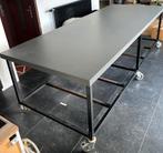 Industriële tafel op wielen voor atelier of magazijn, Ophalen