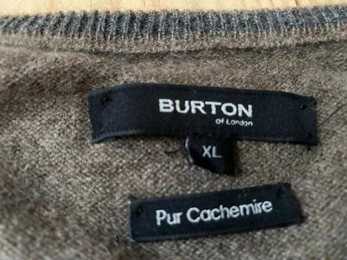 TE KOOP BURTON OF LONDON kasjmier trui, Kleding | Dames, Truien en Vesten, Nieuw, Maat 46/48 (XL) of groter, Grijs, Ophalen