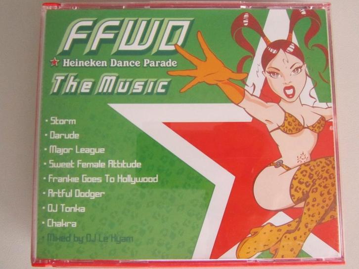 2CD FAST FORWARD HEINEKEN DANCE PARADE (34 tracks), Cd's en Dvd's, Cd's | Dance en House, Gebruikt, Techno of Trance, Ophalen of Verzenden
