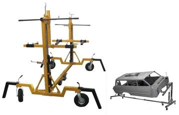 ACTIE: Autodraaibrug / Kantelbrug / Carrosserie drager 450kg beschikbaar voor biedingen
