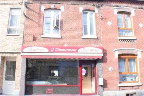 Commerce + appartement avec cour ext., Immo, Huizen en Appartementen te koop, Provincie Luik, tot 200 m², Woning met bedrijfsruimte