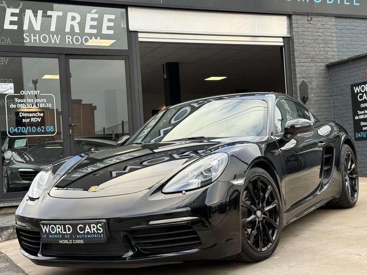 Porsche 718 Cayman 2.0 Turbo PDK EXHAUST BLIS NAVI FULL HIST, Auto's, Porsche, Bedrijf, Te koop, Cayman, ABS, Airbags, Airconditioning