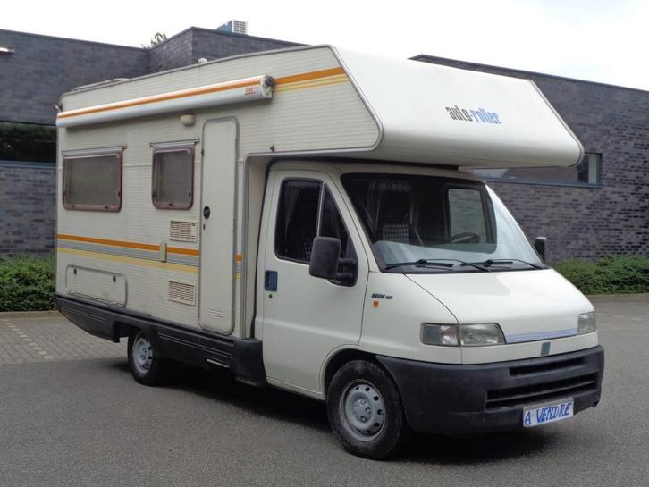 Mobilhome Fiat Ducato, Caravans en Kamperen, Mobilhomes, Particulier, tot en met 4, Integraal, Fiat, Fiat, Diesel, Handgeschakeld