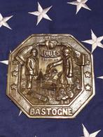 Plaque Bastogne Nut's octogonale / WW2., Collections, Enlèvement ou Envoi