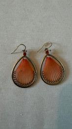 Oorbellen, Handtassen en Accessoires, Oorbellen, Ophalen, Gebruikt, Oranje, Hangers