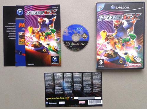 F Zero GX + VIP voor de Nintendo GameCube Compleet, Games en Spelcomputers, Games | Nintendo GameCube, Zo goed als nieuw, Ophalen of Verzenden
