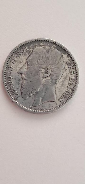 Léopold II 2 francs 1867