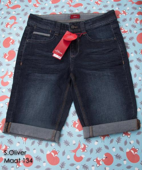 Bermuda jeans s.Oliver – Maat 146 Nieuw – Broek 1, Kinderen en Baby's, Kinderkleding | Maat 146, Nieuw, Jongen, Broek, Ophalen of Verzenden