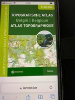 Lannoo topografische atlas België, Ophalen of Verzenden, Zo goed als nieuw, België