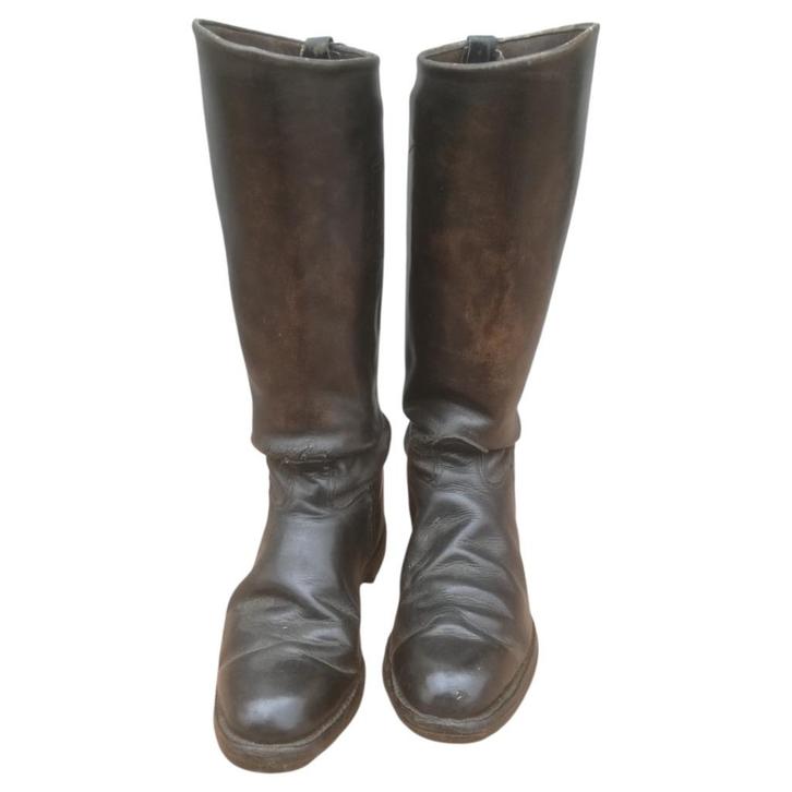 Wehrmacht - Offiziersstiefel, Verzamelen, Militaria | Tweede Wereldoorlog, Landmacht, Kleding of Schoenen, Ophalen of Verzenden