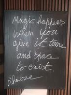 Magic happens orgineel werk, Antiek en Kunst, Ophalen of Verzenden